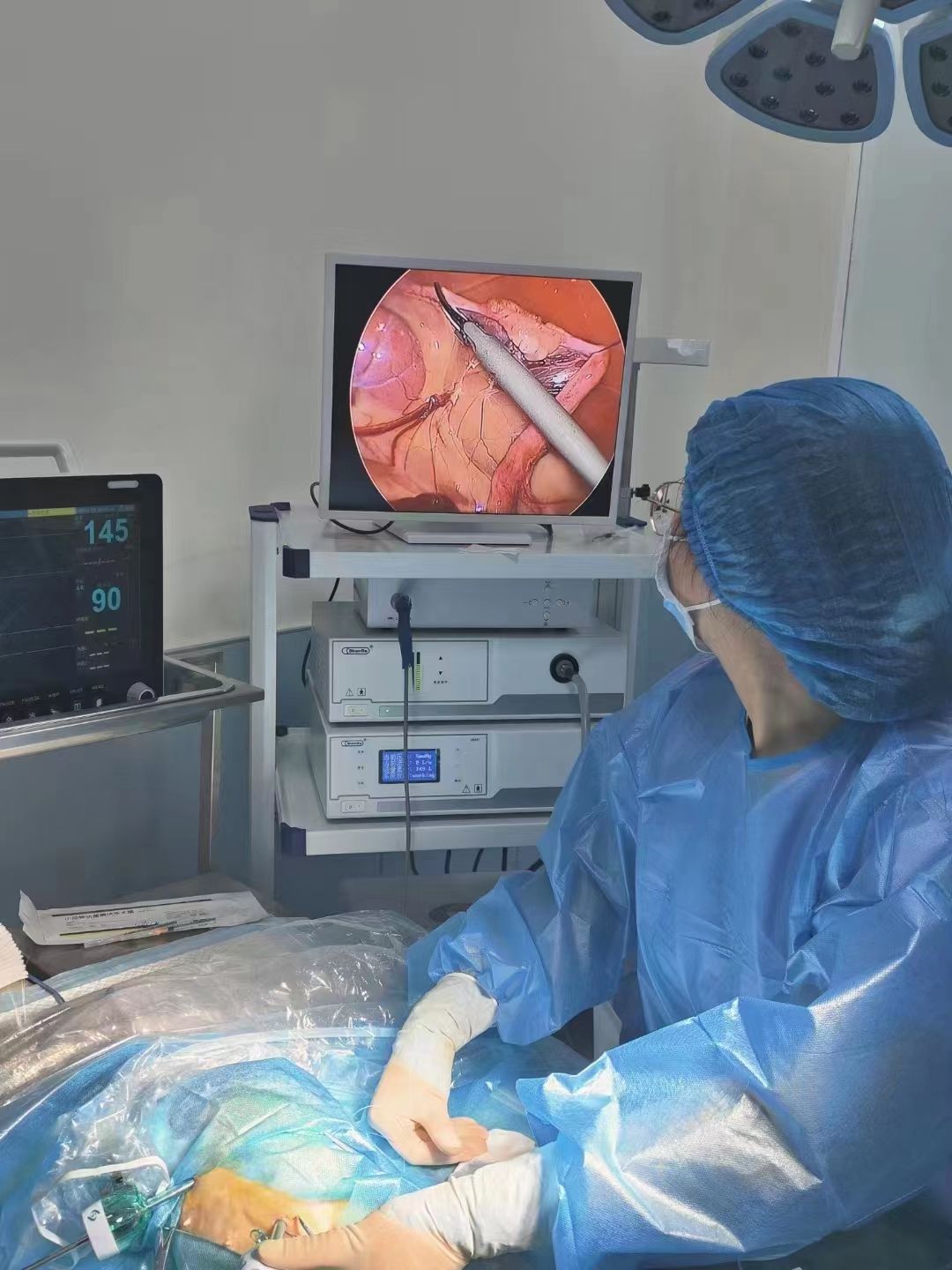 CMOS 720p Endoscopy Camera Portable Endoscope Imaging System For Rigid Endoscopic ENT Urology