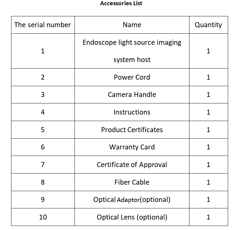 4K HD 3 In 1 USB Video Record Medical Endoscope System For Laparoscope Arthroscopic Camera With Light Source