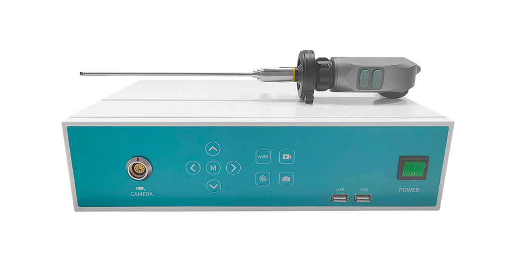 Full HD Video Record CMOS Medical Camera Processor For Rigid Surgical Gynecology Laparoscope Camera System