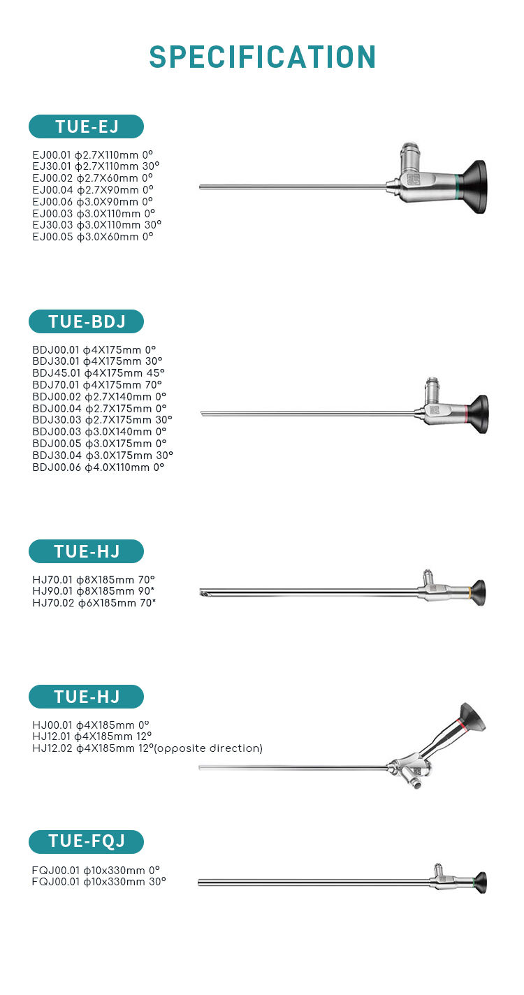 High Quality Medical Rigid ENT Endoscope Otoscope Sinuscope Laryngoscope