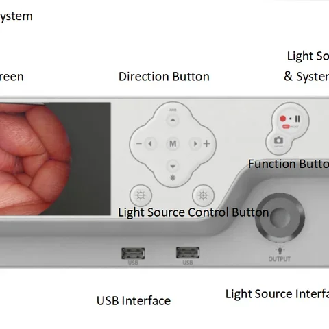 4K HD 3 In 1 USB Video Record Medical Endoscope System For Laparoscope Arthroscopic Camera With Light Source