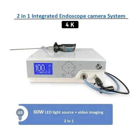 4K UHD 100W Light Source Medical Endoscope Camera System For Laparoscopy ENT Arthroscope