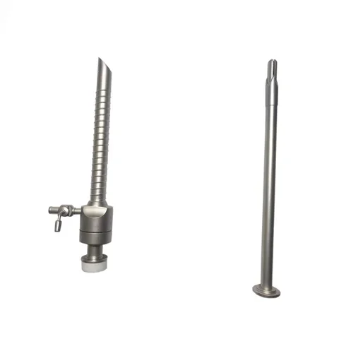 Abdominal surgical instruments/ Surgical spiral laparoscopy trocar with safety device