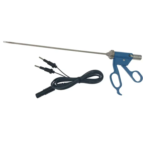 Laparoscopic Surgical Coagulation Reusable bipolar forceps Endoscopic straight bipolar forceps