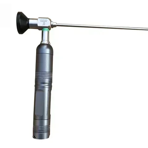 Portable LED light source for rigid endoscope/ 10W light source with rechargeable battery