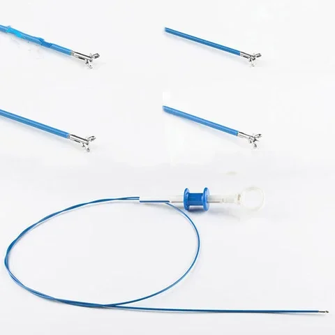 Disposable biopsy forceps for flexible endoscopes with coated and uncoated