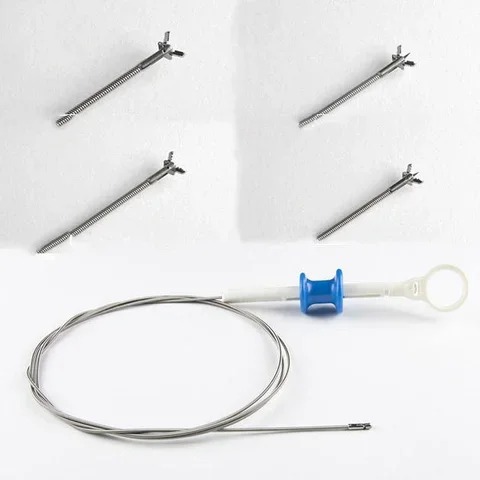Disposable biopsy forceps for flexible endoscopes with coated and uncoated