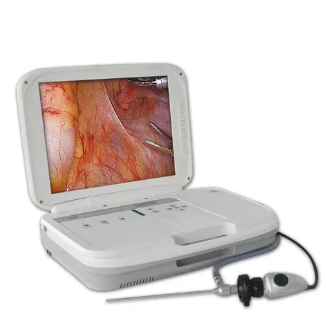 15 inch portable camera system with camera ,display screen,light source