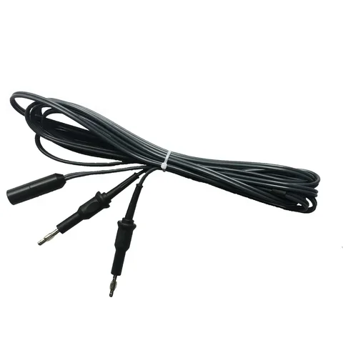 Bipolar cable for nasal bopolar coagulator with suction/ bipolar nasal coagulator cable