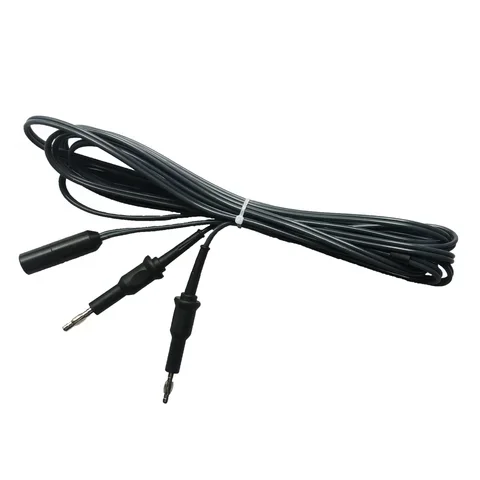 Bipolar cable for nasal bopolar coagulator with suction/ bipolar nasal coagulator cable