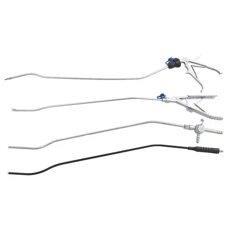 Laparoscopy instruments/curved single port umbilical laparoscopy instruments