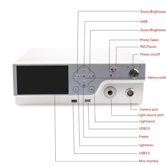 SD 720p Coms Medical Endoscope Camera Endoscope Imaging System