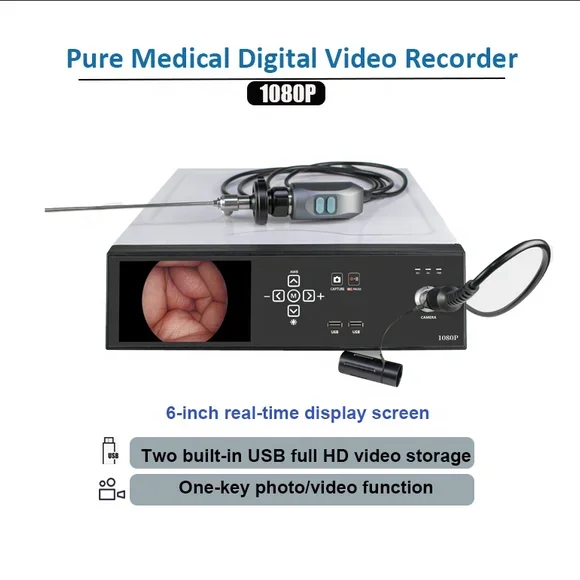 1080p Video Endoscopy Machine Medical Endoscope Camera For Laparoscope Spine Arthroscope Gynecological With USB Record
