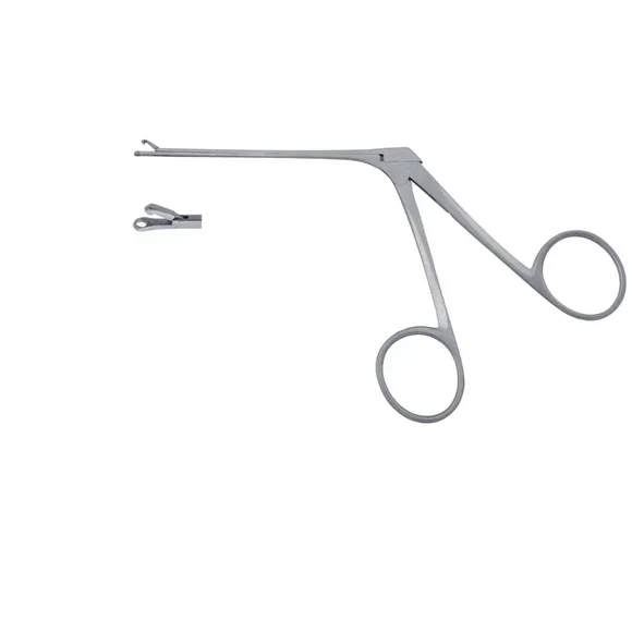 Otoscopy forceps/Middle ear micro forceps ring head
