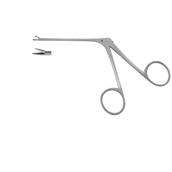 Otoscopy forceps/Middle ear micro forceps ring head