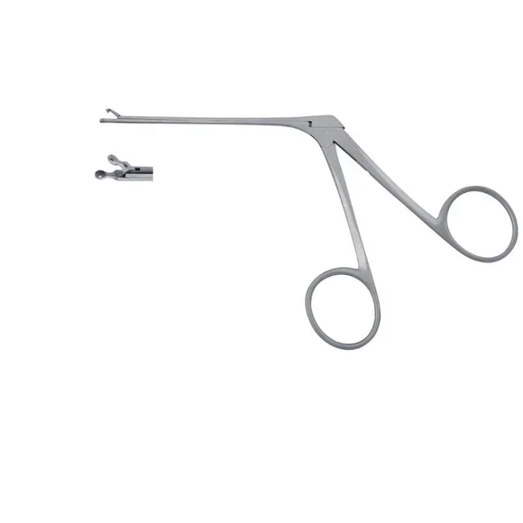 Otoscopy forceps/Middle ear micro forceps ring head