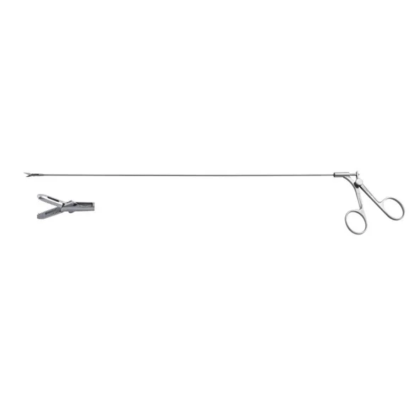 Pediatric bronchscopy foreign body forceps /saw tooth bronchoscopy forceps