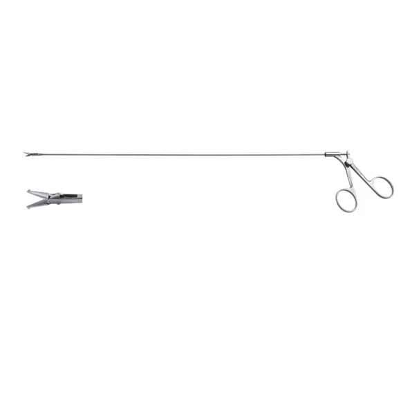 Pediatric bronchscopy foreign body forceps /saw tooth bronchoscopy forceps
