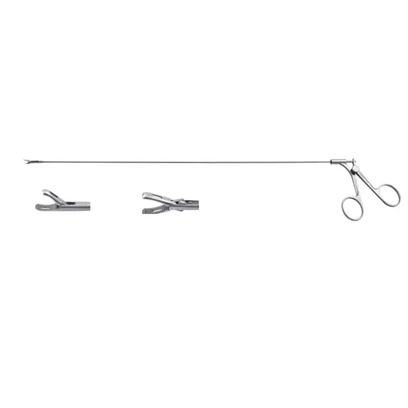 Pediatric bronchscopy foreign body forceps /saw tooth bronchoscopy forceps