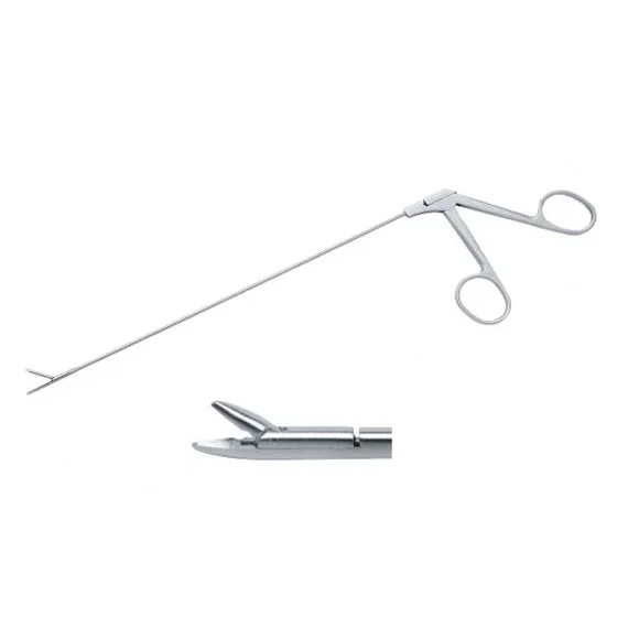 Laryngeal operating forceps/Direct laryngeal forceps 230mm/Laryngoscopy forceps