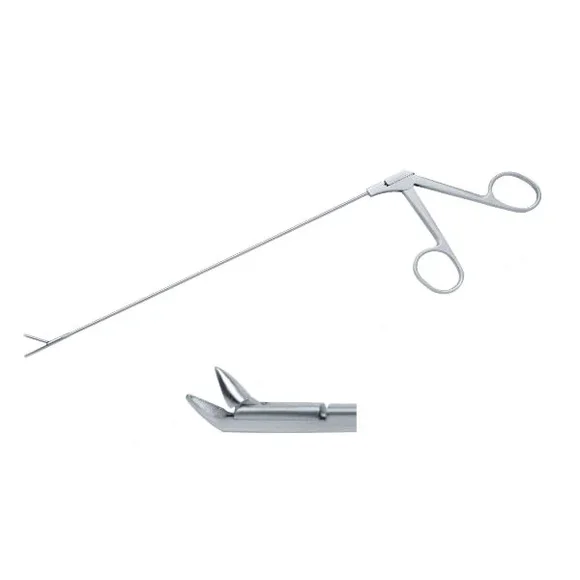 Laryngeal operating forceps/Direct laryngeal forceps 230mm/Laryngoscopy forceps