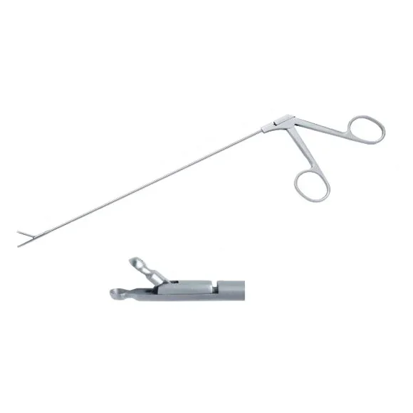 Laryngeal operating forceps/Direct laryngeal forceps 230mm/Laryngoscopy forceps