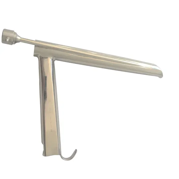 Self retaining laryngoscope tube with side view endoscope