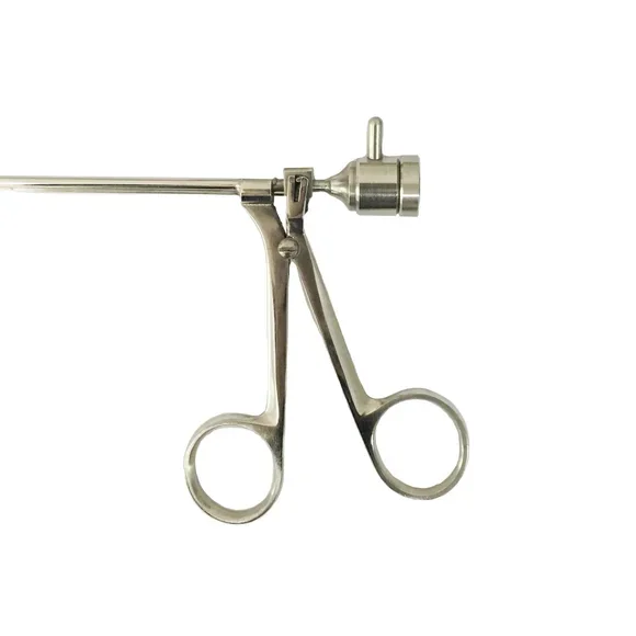 Bronchoscope optical forceps