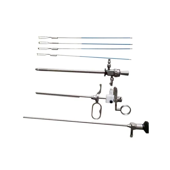 Monopolar resectoscopy set click type/resectoscopy set with 12 degree endoscope