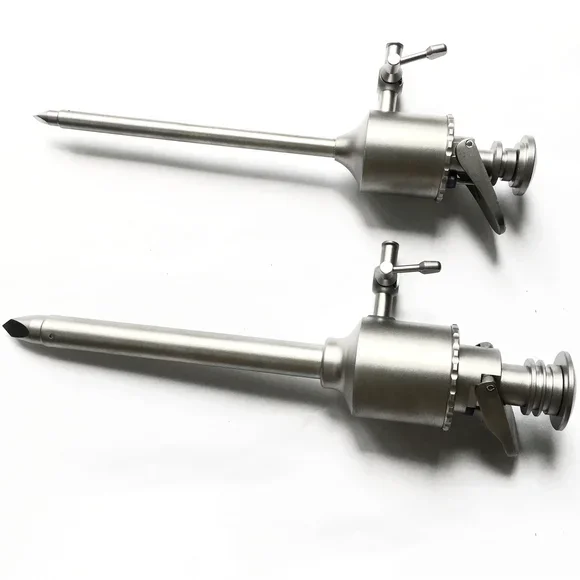 Flip type laparoscopy reusable trocar/ Multi functional laparoscopic trocar