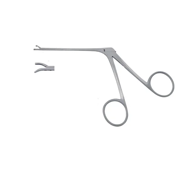 Otoscope forceps/ Middle ear forceps cup head