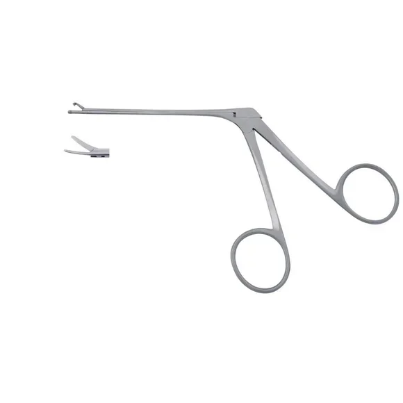 Otoscope forceps/ Middle ear forceps cup head