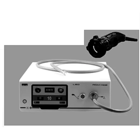 Full HD endoscopy camera with LED light source