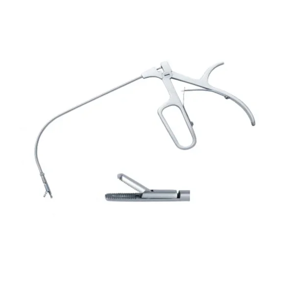 Laryngeal operating forceps/Fish bone catching laryngeal forceps