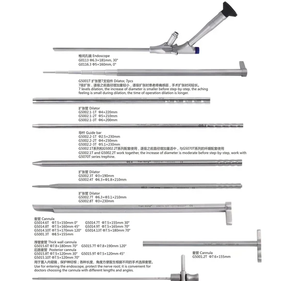 Transforaminal Endoscopic Surgical System spine surgery Disposable Plasma Blade