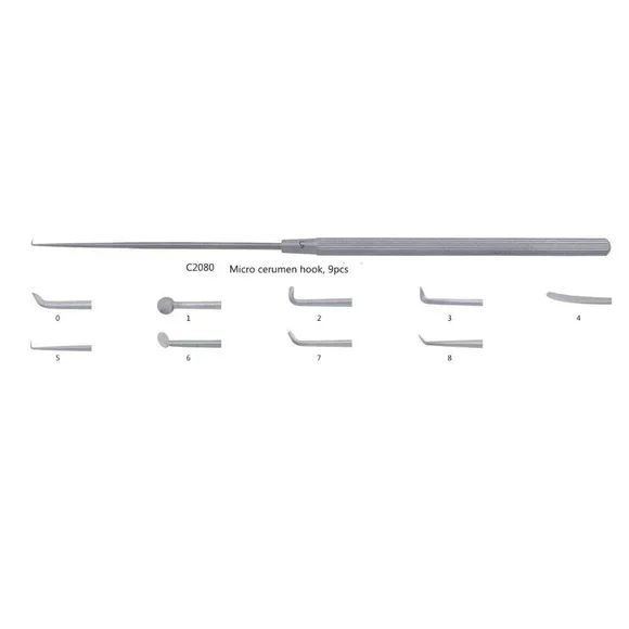 Otoscopy instruments/Micro cerumen ear hook