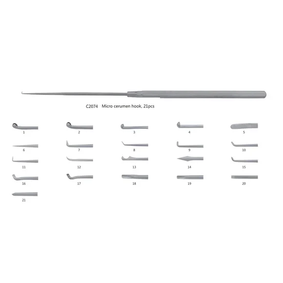 Otoscopy instruments/Micro cerumen ear hook