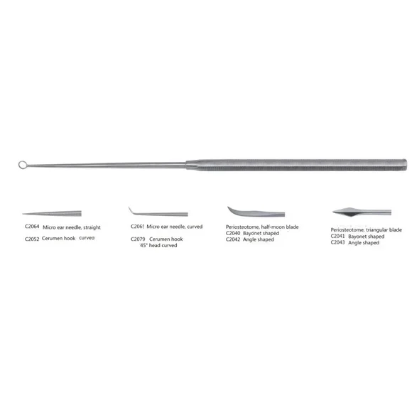 Otoscopy instruments/Micro cerumen ear hook