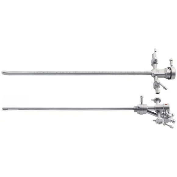 Urethro-cystoscopy set lockable