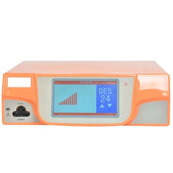 Bipolar low temperature plasma surgery system for TURP