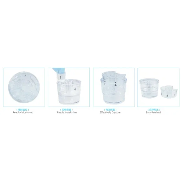 Medical single use Polyp Suction Trap for Endoscopic Examination
