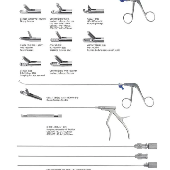 Transforaminal endoscopic surgical system/ Spine endoscopy set