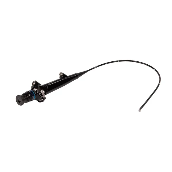 Flexible portable bronchoscope